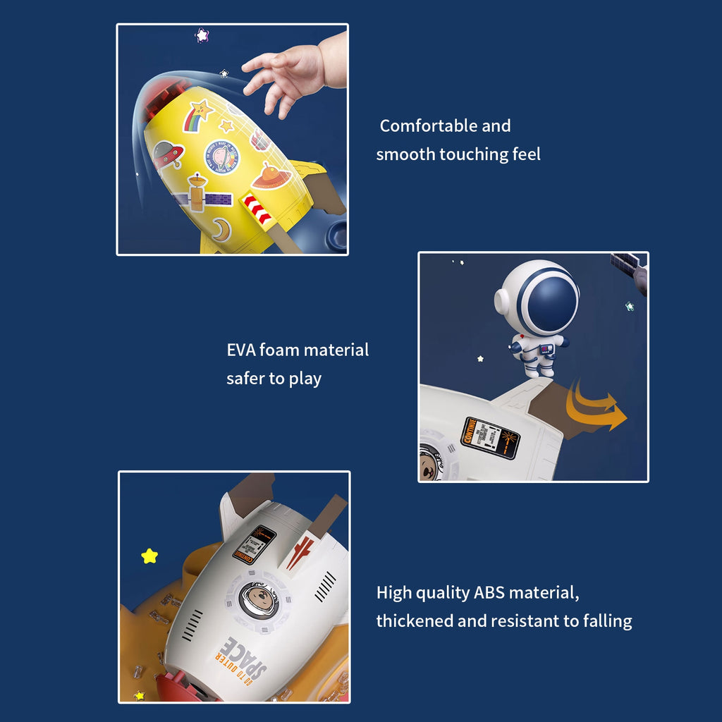 Water Spray Space Rocket Launcher Kids Toy	