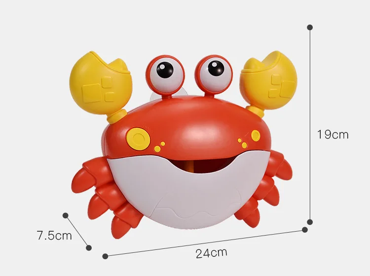 Bubblecrab- Bubble Machine Bath Toy