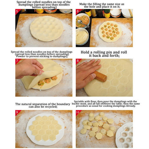 Easy Dumpling Maker Dough Press Mould	
