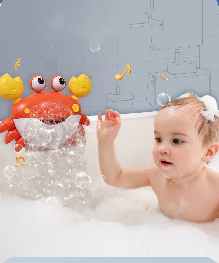 Bubblecrab- Bubble Machine Bath Toy