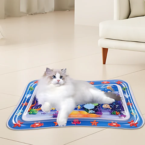 Purrfect Water Play Mat: Fun For Your Cats & Kids