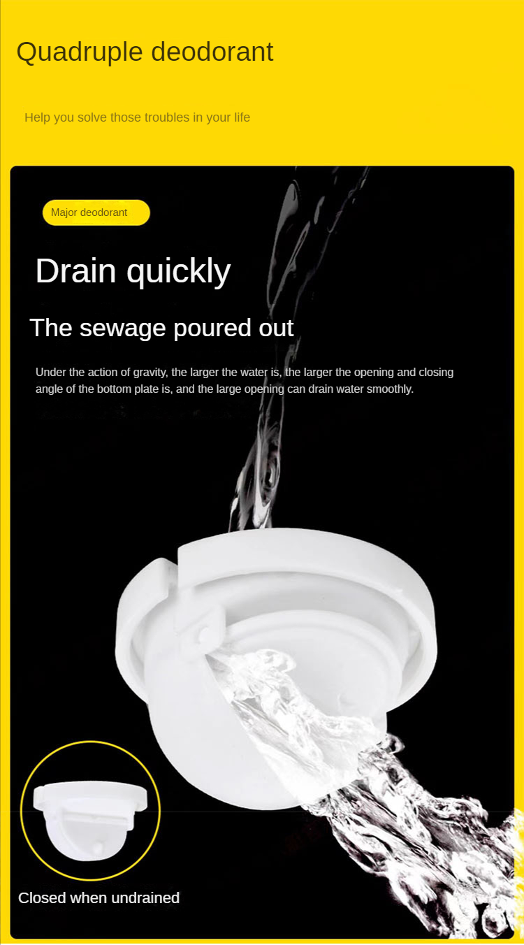 	Universal Easy Drain Foldable Pipe		