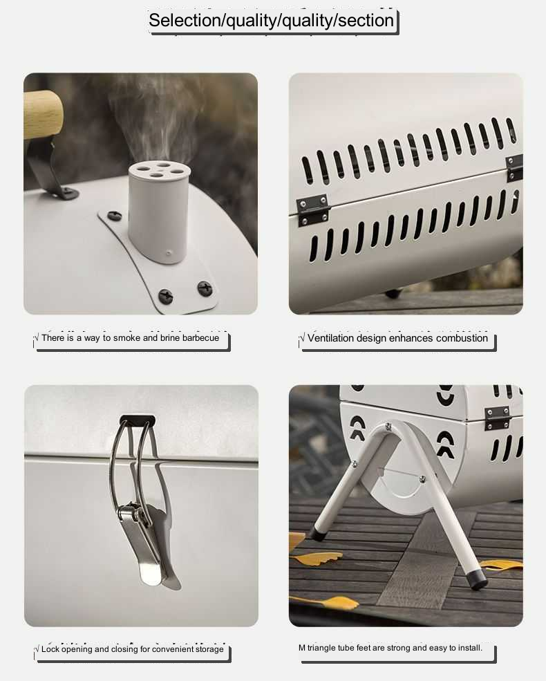 Camping Buddy Portable Easy Grill	