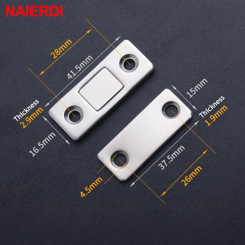 Ultra-thin Invisible Cabinet Door Magnets