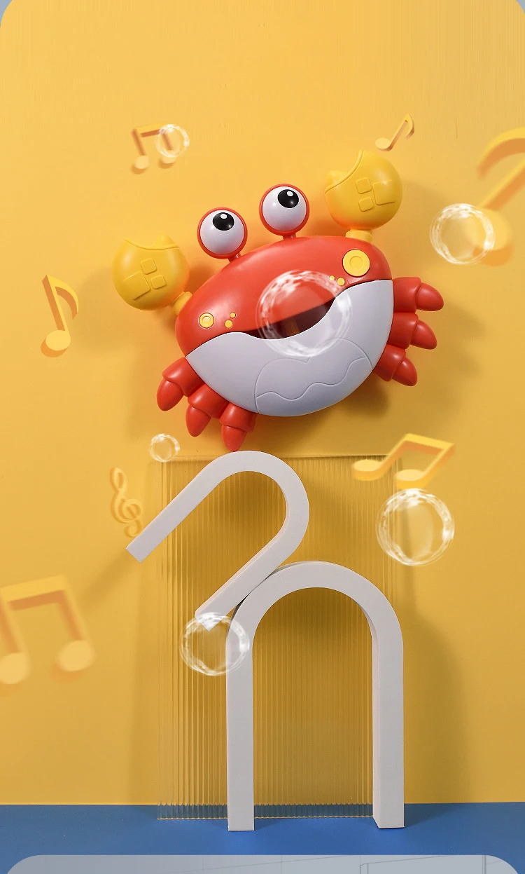 Bubblecrab- Bubble Machine Bath Toy