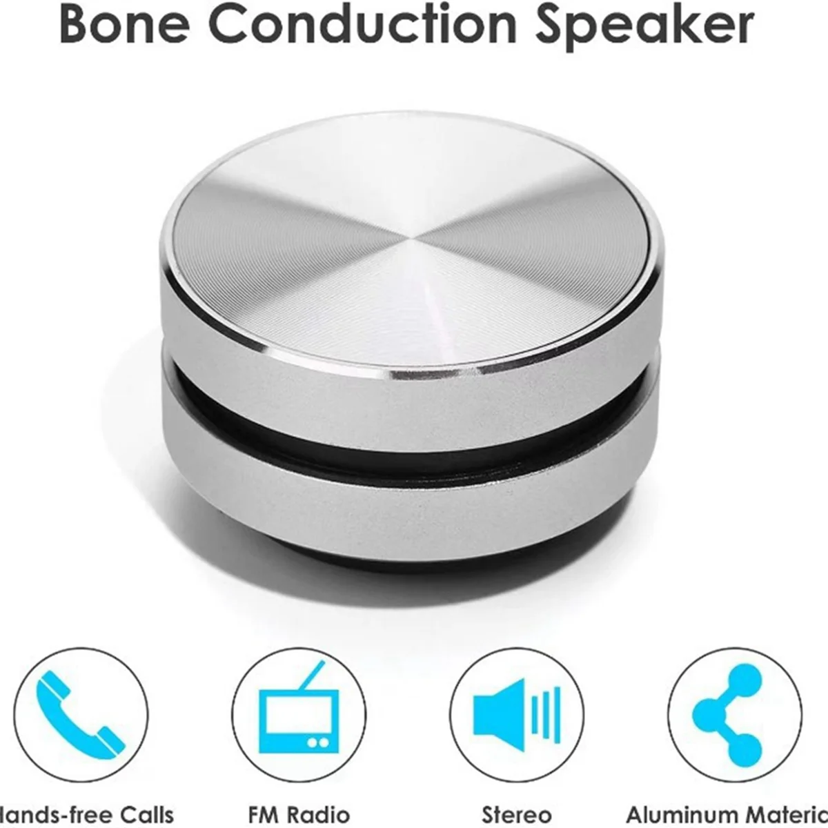 Turn Anything Into A Speaker! Bluetooth, Portable, Vibration-powered Sound