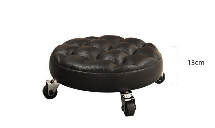 		Elegant Creative Aluminum Alloy Lazy Home Low Stool	