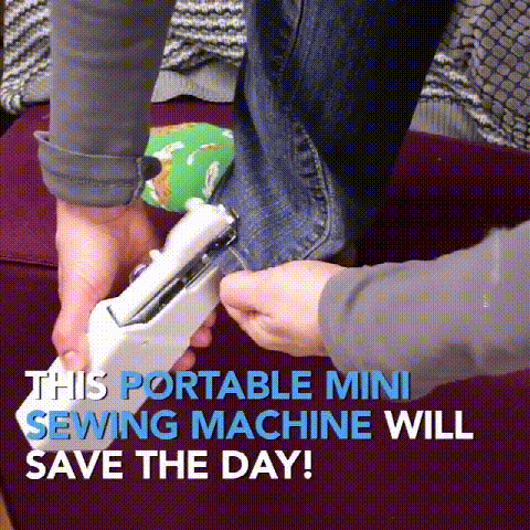 Last Day Promotion 50% Off – Handheld Mini Electric-sewing Machine