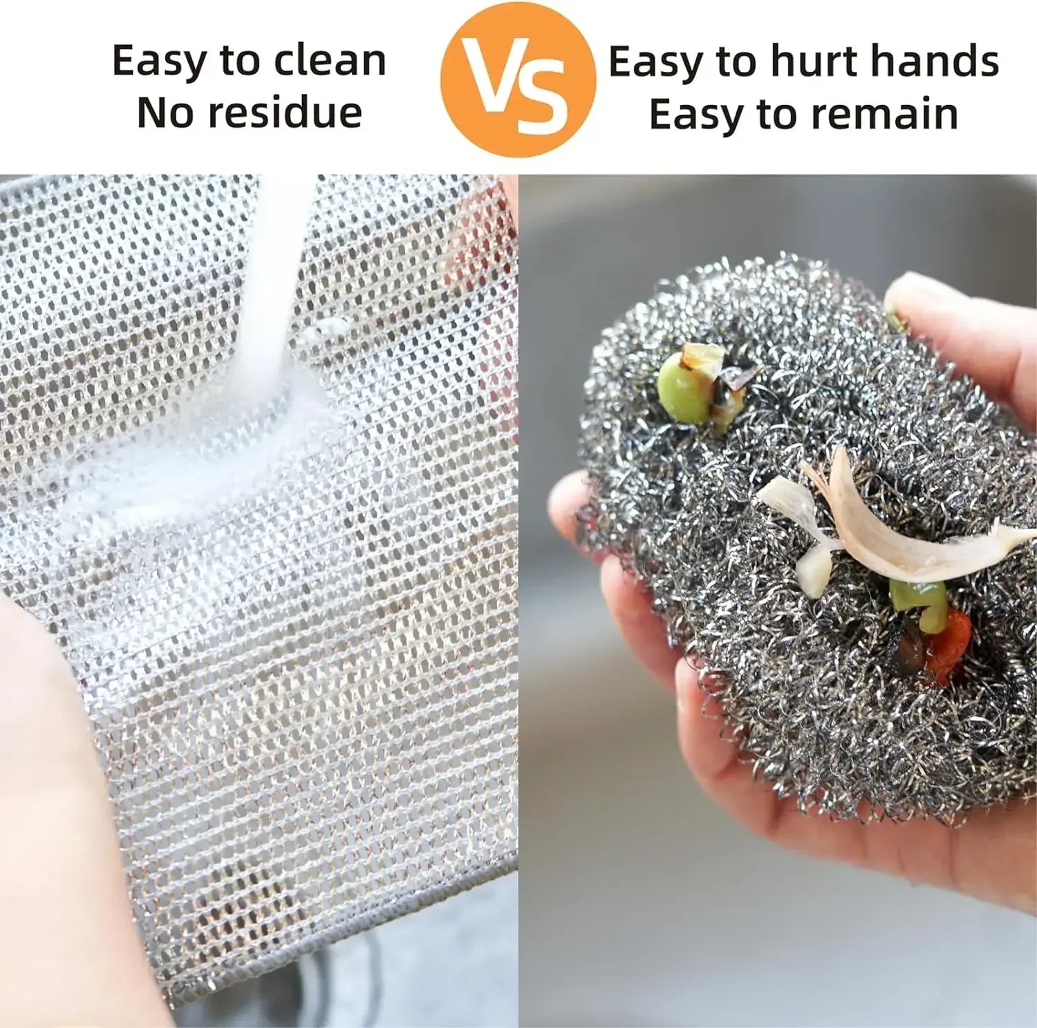 		Silver Wire Double-sided Ultra-absorbent Design Cleaning Cloth	