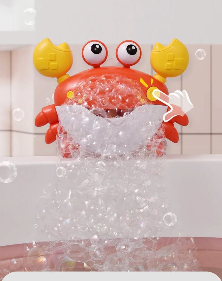 Bubblecrab- Bubble Machine Bath Toy