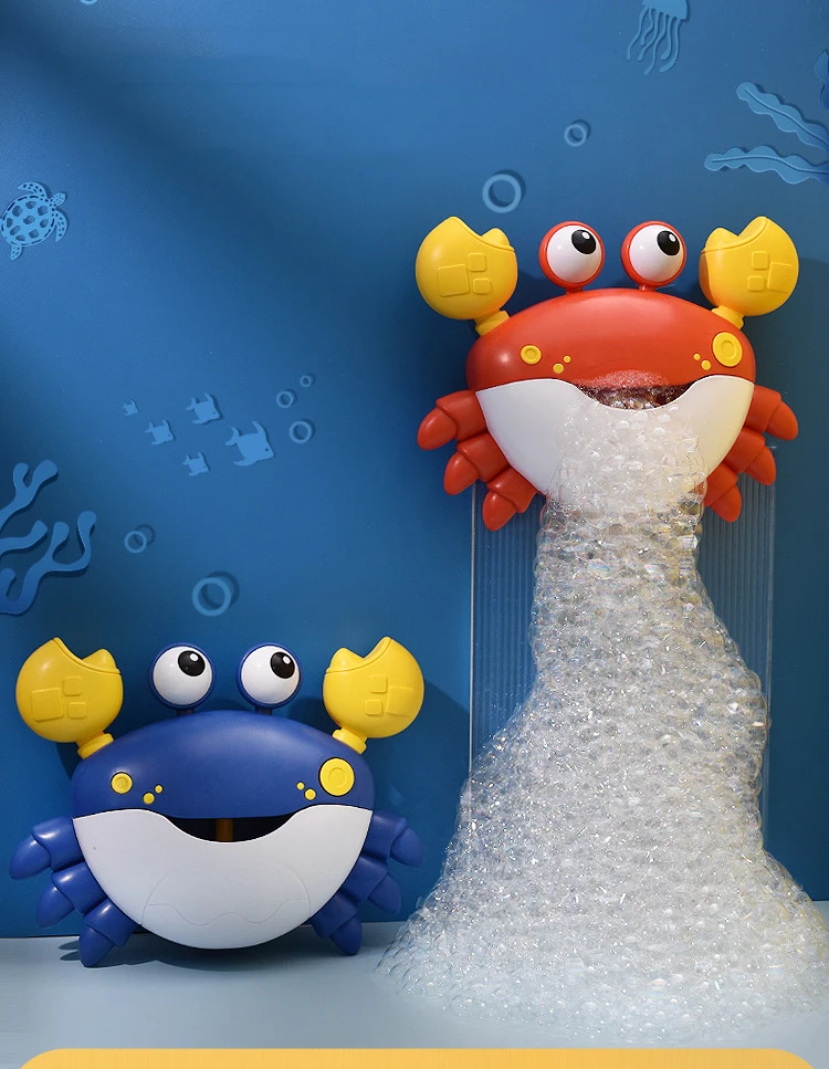 Bubblecrab- Bubble Machine Bath Toy