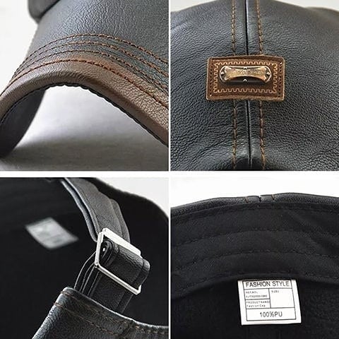 (Hot Sale-70%off)- New Trendy Leather Beret