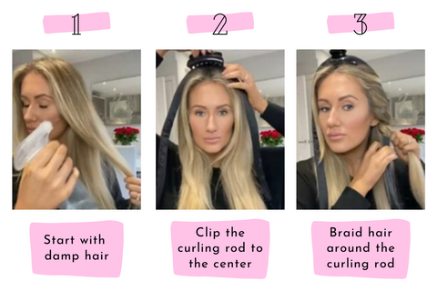 Silk Heatless-hair Curler