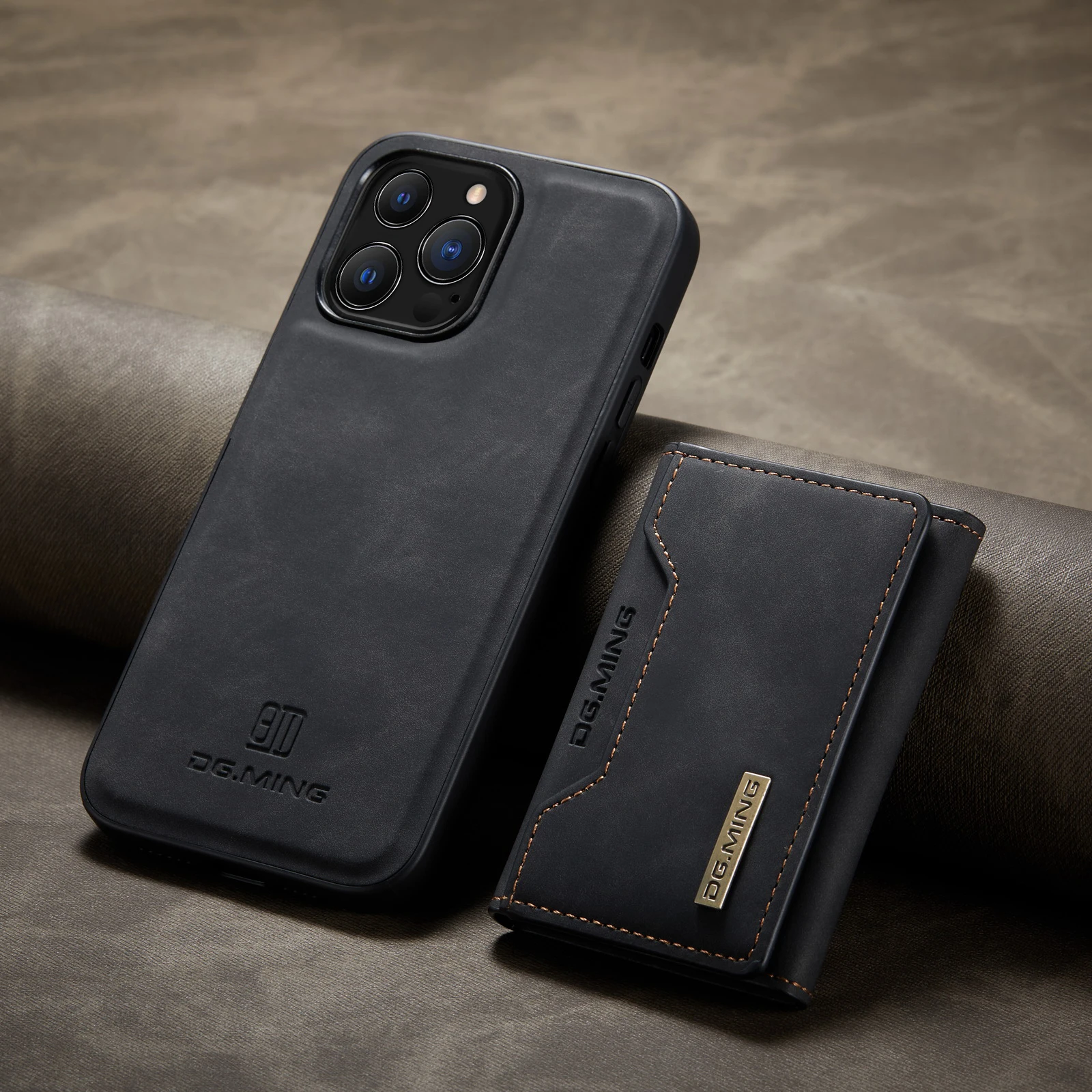 2 In 1 Detachable Leather Wallet Case For Iphone