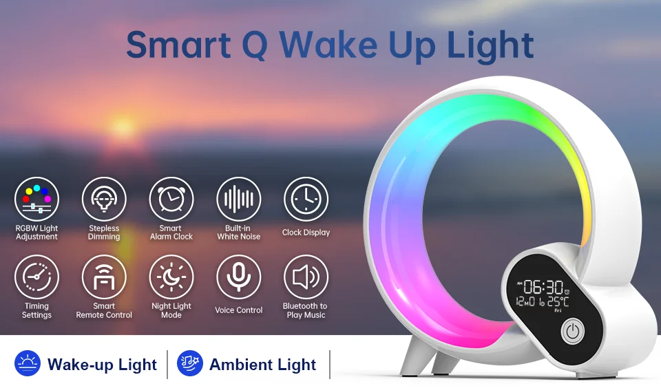 Aromatherapy Diffuser Bluetooth Soothing Sounds Night Light Lamp
