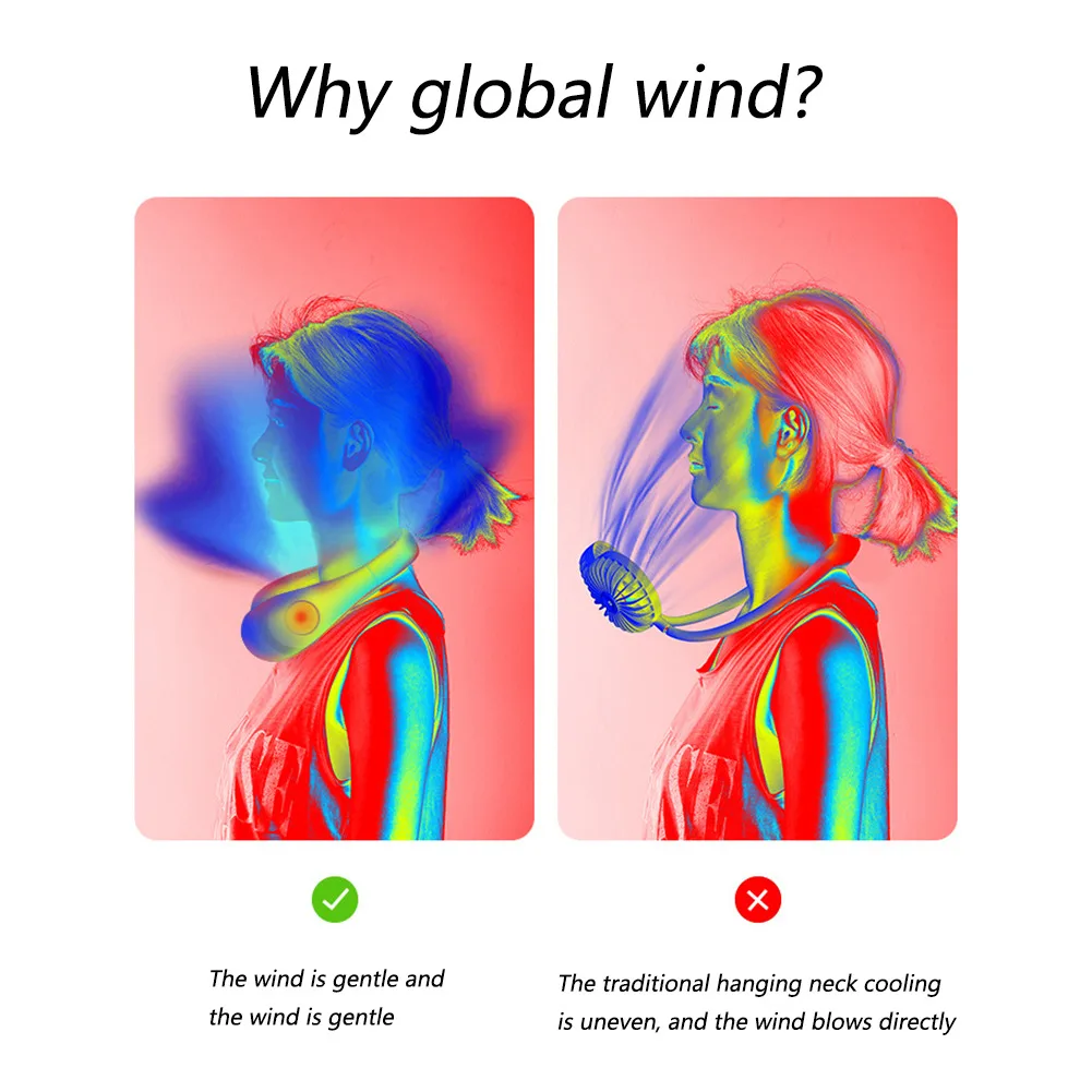【Summer Wind】2024 New Portable Neck Fan