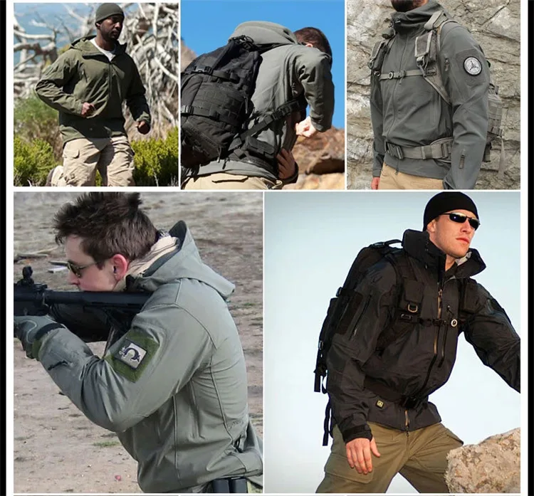 Military/outdoor Waterproof Thermal Jacket