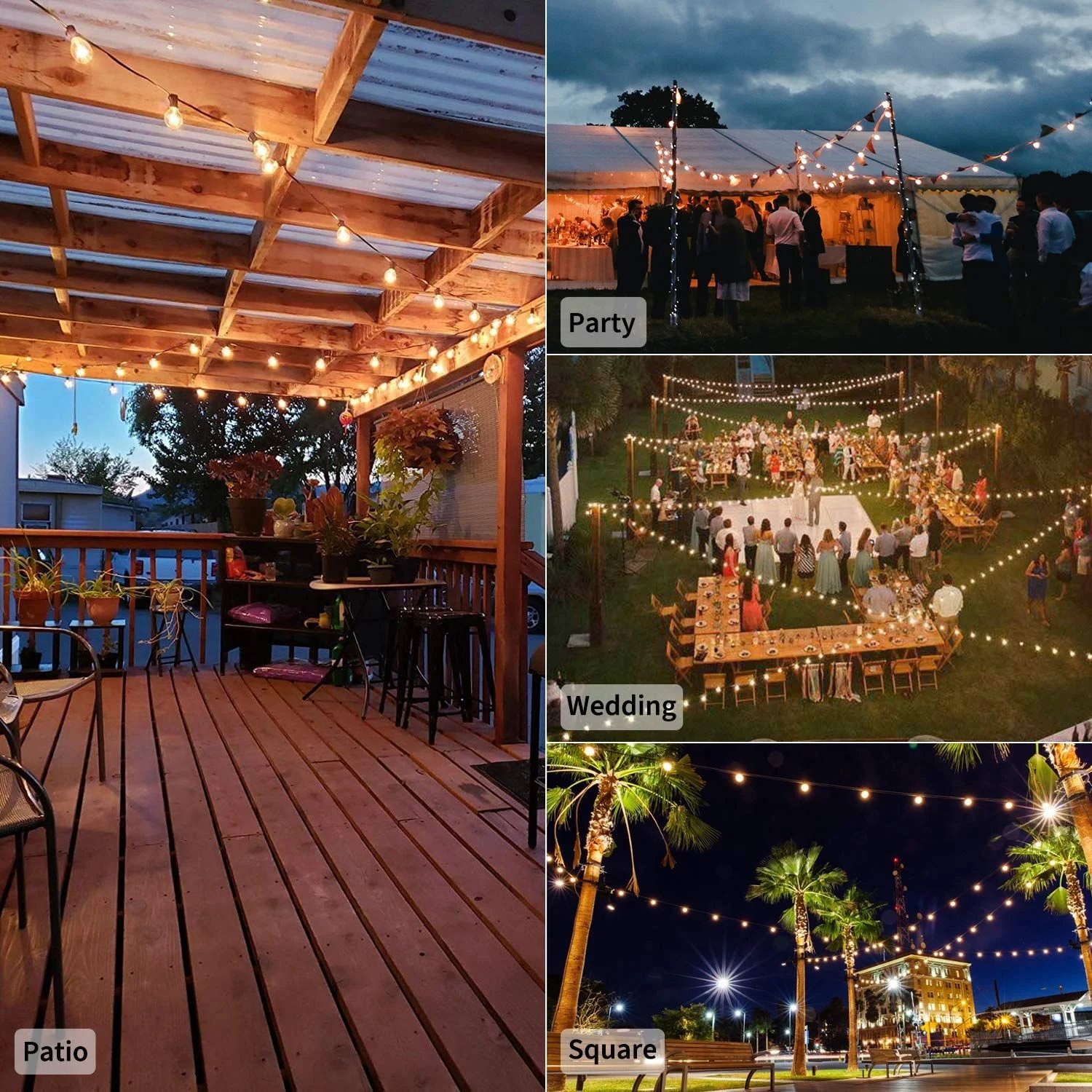 2024 New Outdoor-solar Bubble-balls String Lights