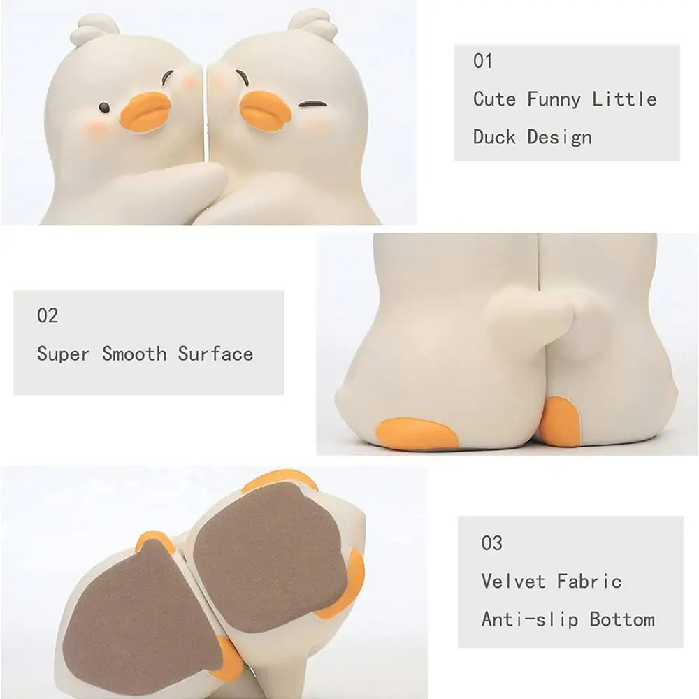 Cute Ducks Non-slip Bookends