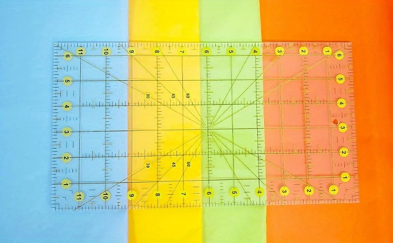 Fabulous Sewing Design 5-in-1 Quilt Cutting Ruler