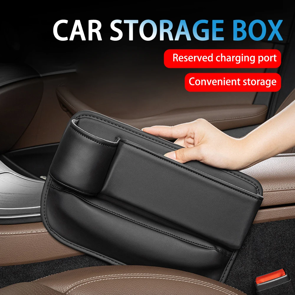 Hot Sale 50% Off – Car Pu Cup Holder Gap Bag