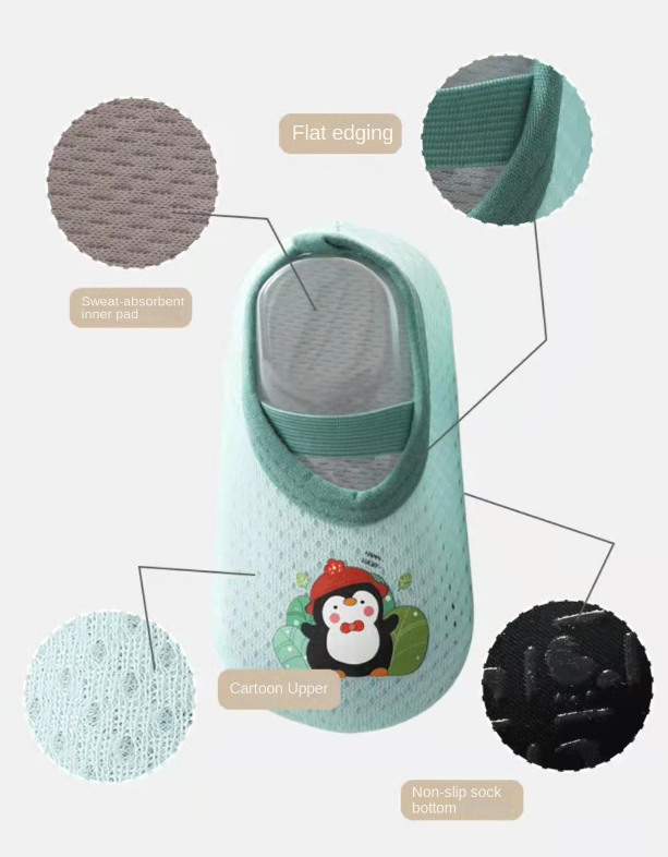 		Cute Steps Anti-slip Baby Shoes	
