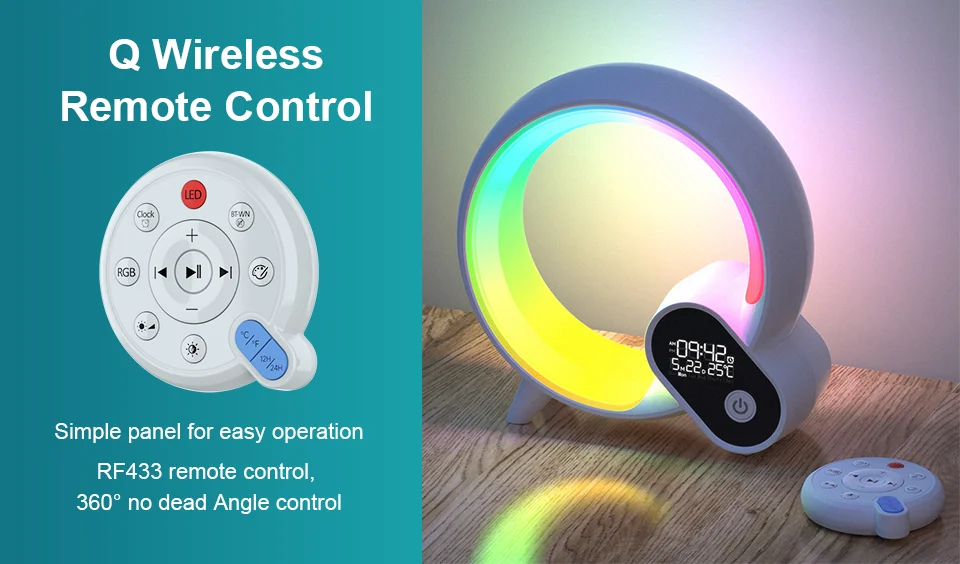 Aromatherapy Diffuser Bluetooth Soothing Sounds Night Light Lamp