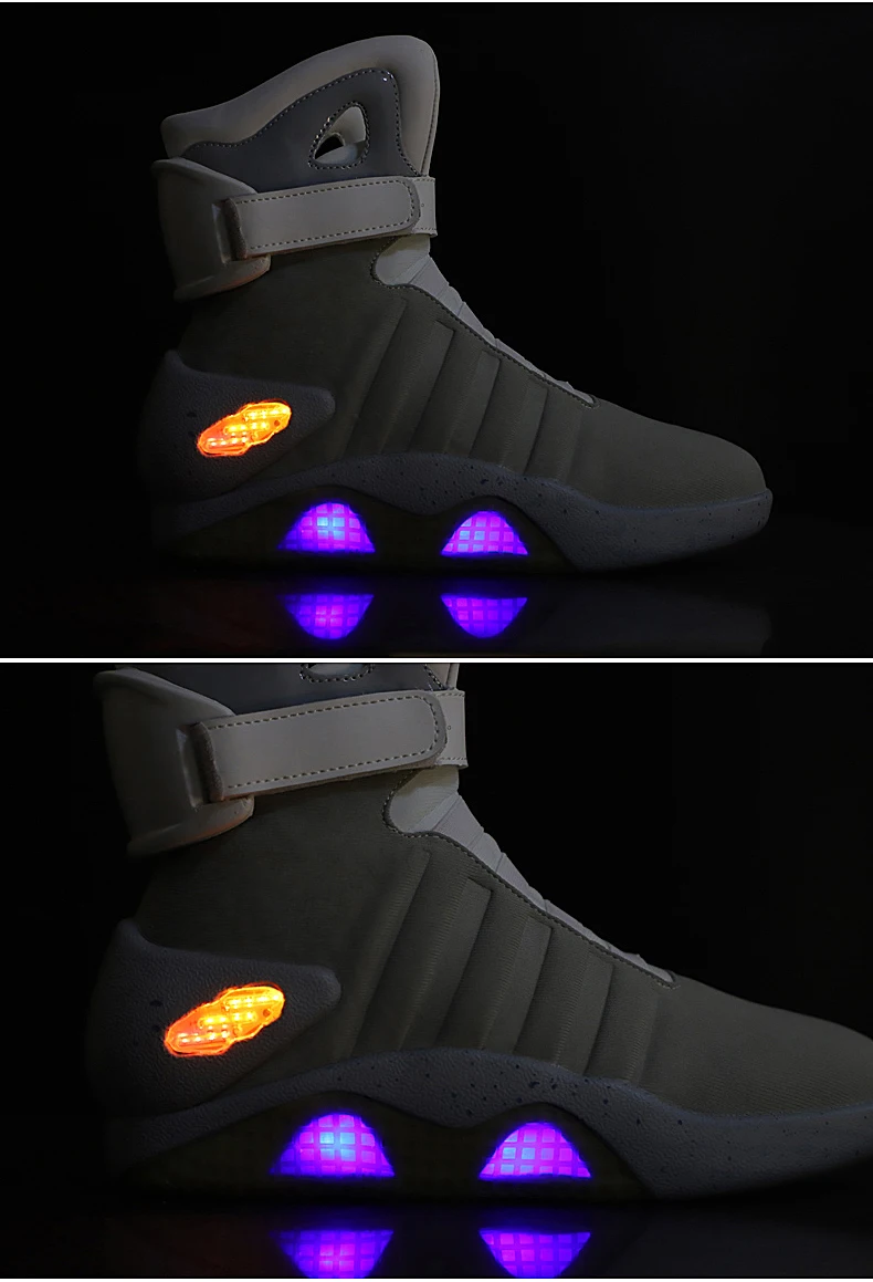 Futuristic Glowing Rechargeable Party Led Boots