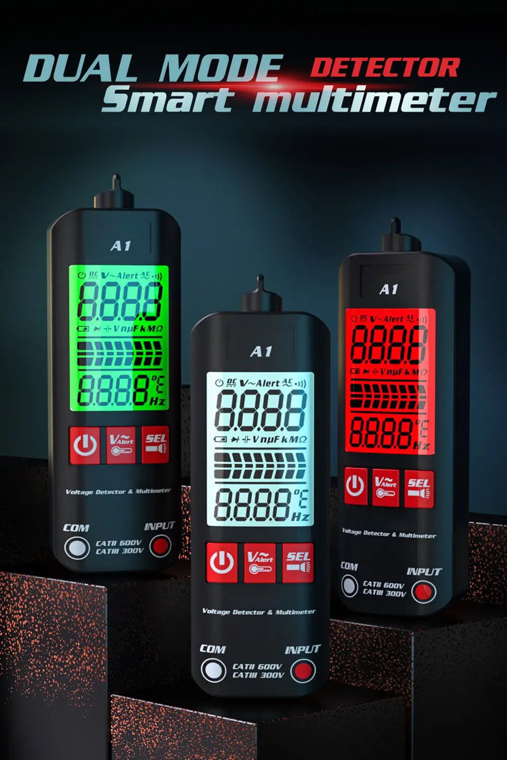 A1 Fully Automatic Anti-burn Intelligent Digital Multimeter
