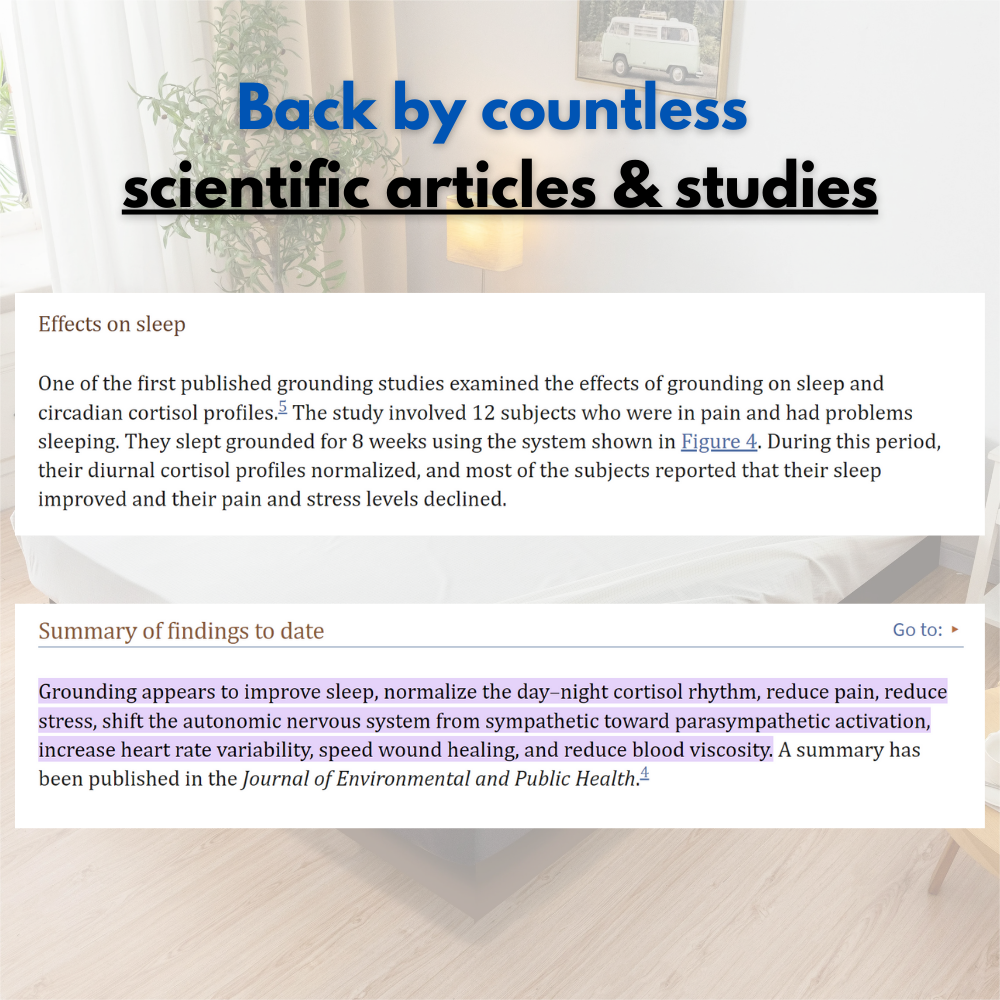 EarthSoothe – Grounding & Earthing Bed Sheets