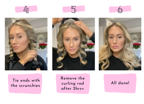 Silk Heatless-hair Curler