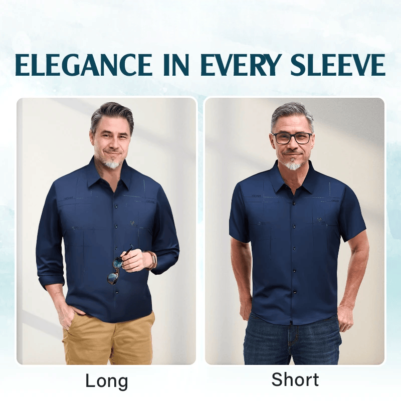 Gentclassic – Men’s Breathable Ice-silk Stretch Shirt