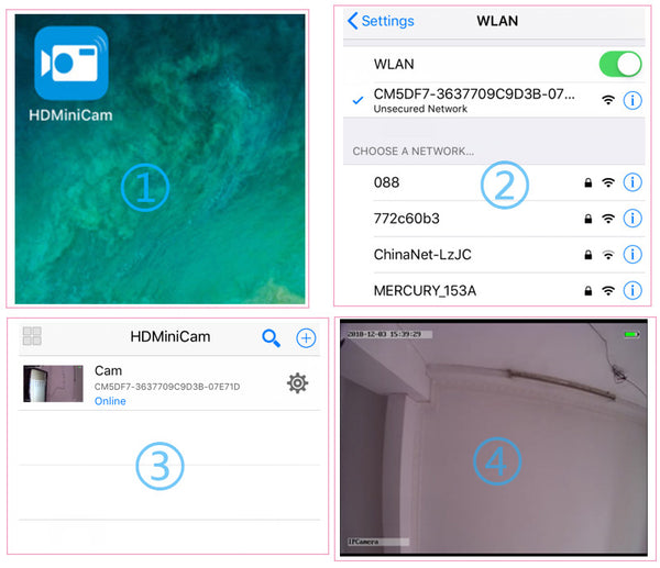 1080p Magnetic Wifi Mini Camera