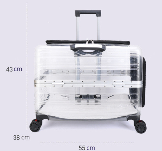 		Travel-friendly Hop Nest Pet Carrier Suitcase	