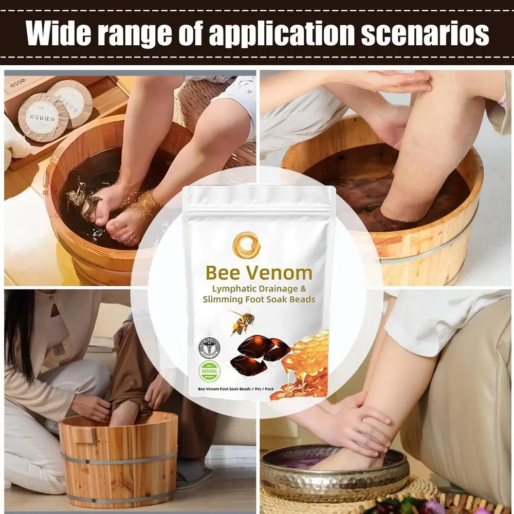 Bee Venom Lymphatic Drainage & Slimming Foot Soak Beads