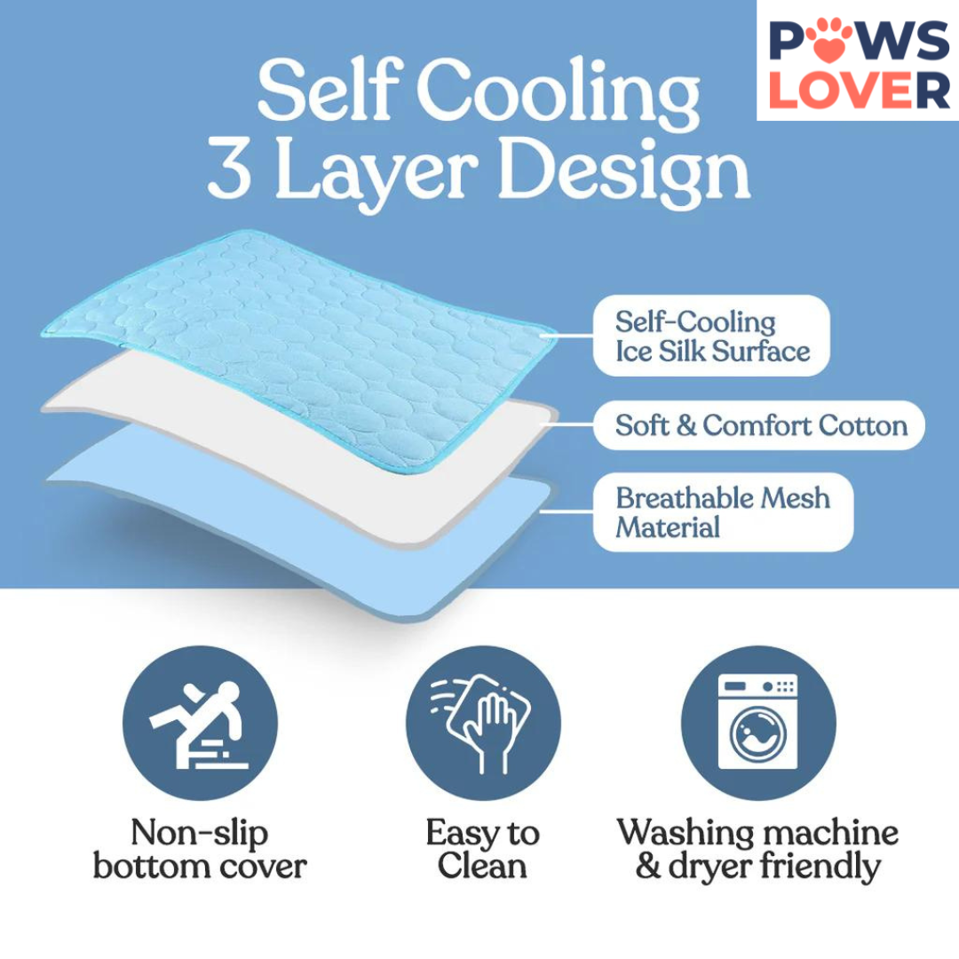 Pawslover™ Pet Cooling Summer Mat