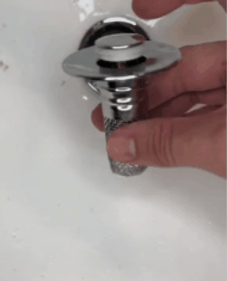 Hair Catching Sink Drain