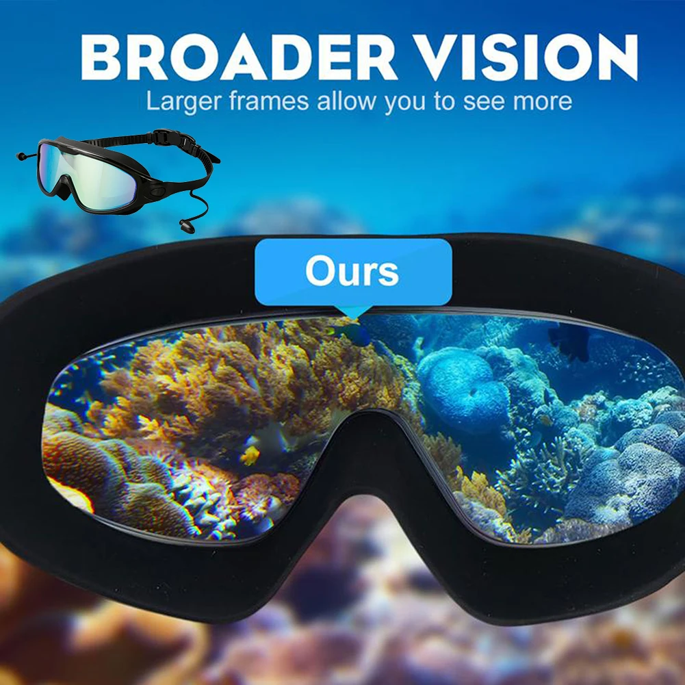 Adult-electroplated Swim-goggles