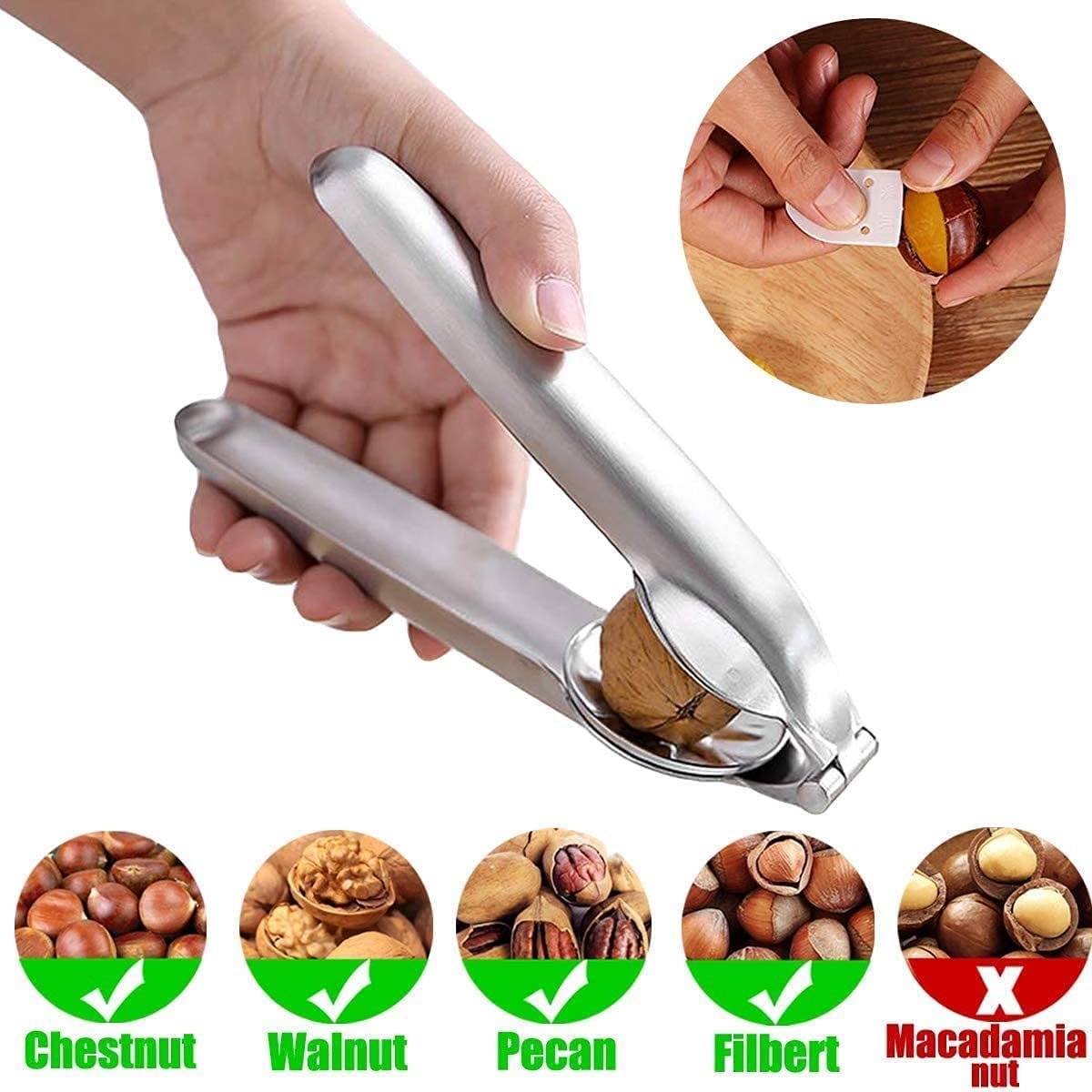 Protable Nutcracker-Chestnut Clip