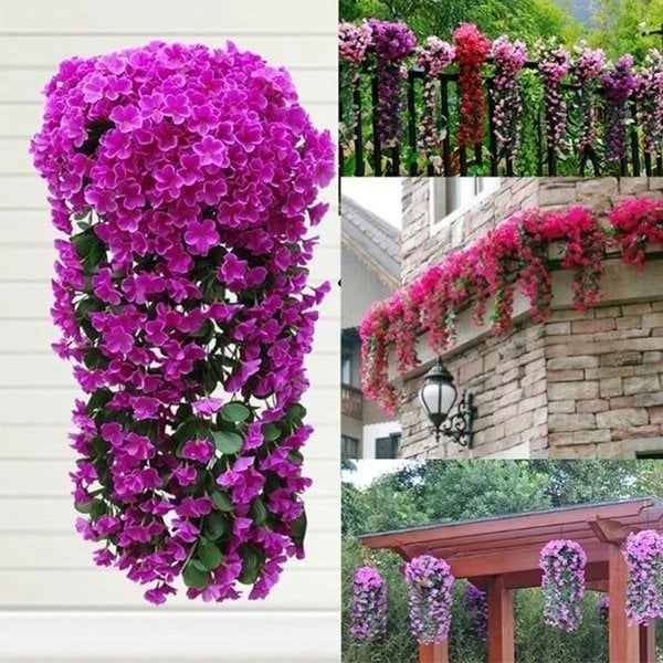 Vivid Artificial Hanging Orchid Bunch – Hot Sale 49% Off