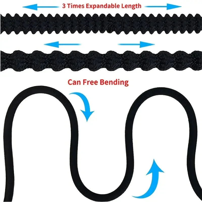 Expandable Garden Hose With 10-function Spray Nozzle - 25 Ft
