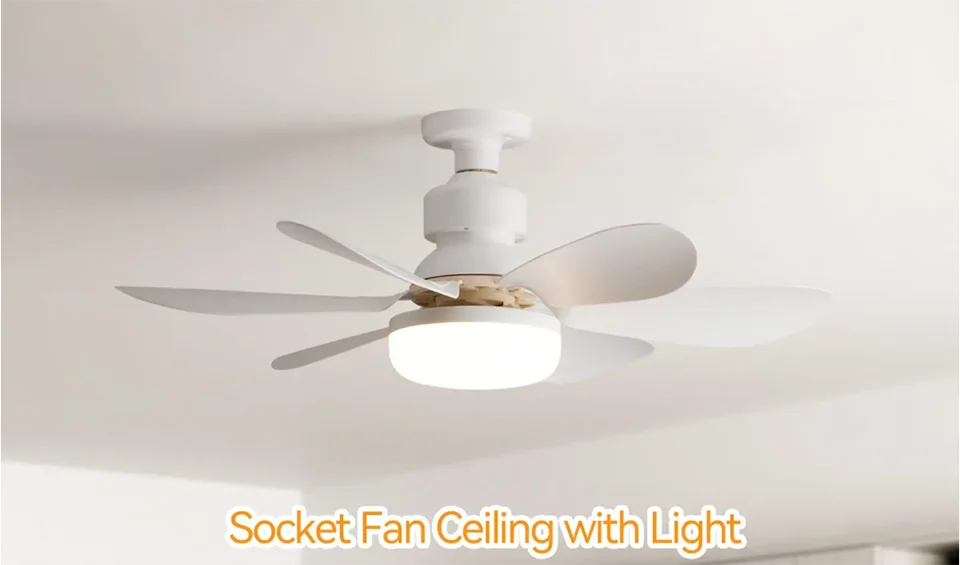 Silent Electric Ceiling Fan-lamp With Remote Control