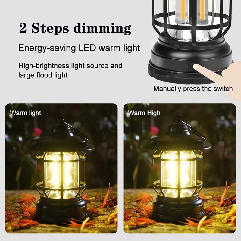 Last Day 70% Off – Portable Retro Camping-lamp