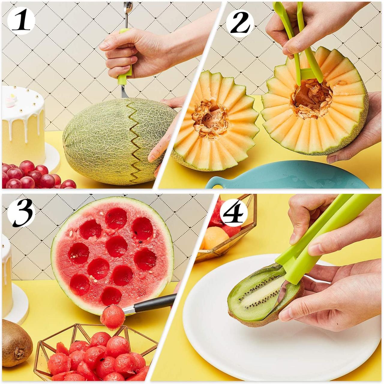 Christmas Hot Sale 48% Off – 4 In 1 Fruit Carving Knife