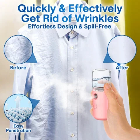 Summer Hot Sale – Easy Care Sunshine 15s Heat-up Mini Travel Steamer (70% Off)