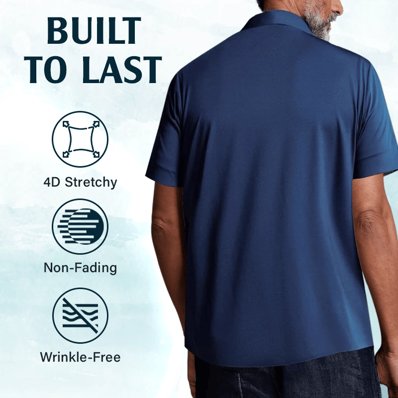Gentclassic – Men’s Breathable Ice-silk Stretch Shirt