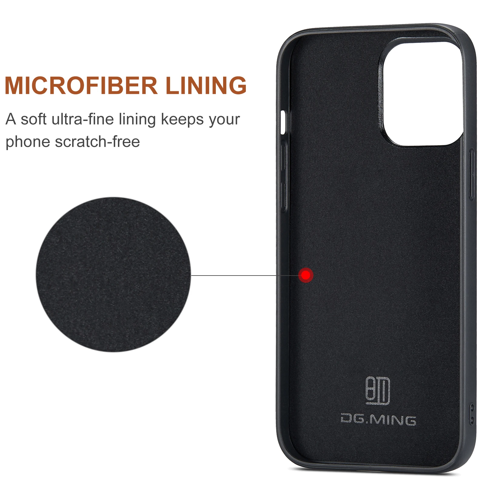 2 In 1 Detachable Leather Wallet Case For Iphone