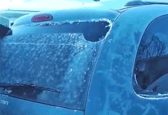 Magical Car Ice Scraper