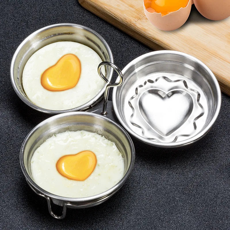 Non-stick Easy To Use Heart Shape Egg Maker Cookier