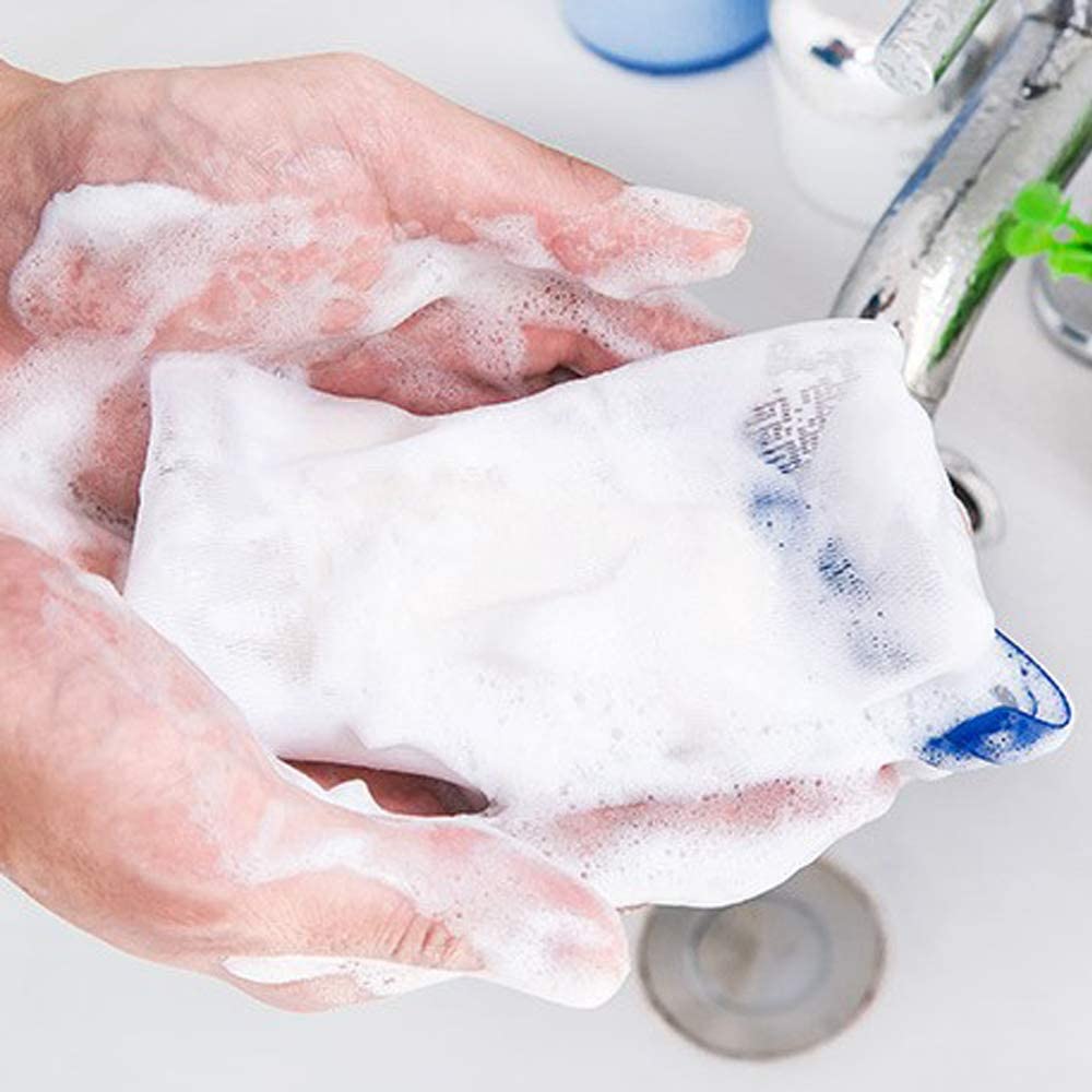 10pcs Hangable Soap Organizer Mesh Bag